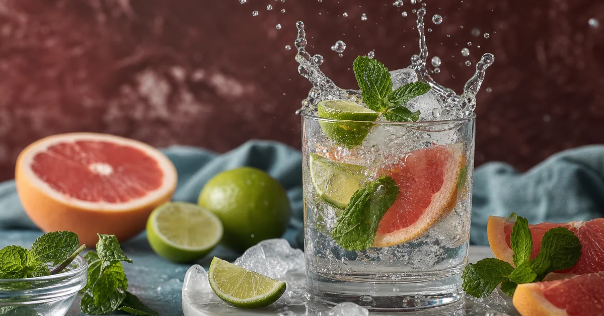 Kühles Wasser an den Füßen im Sommerlicht